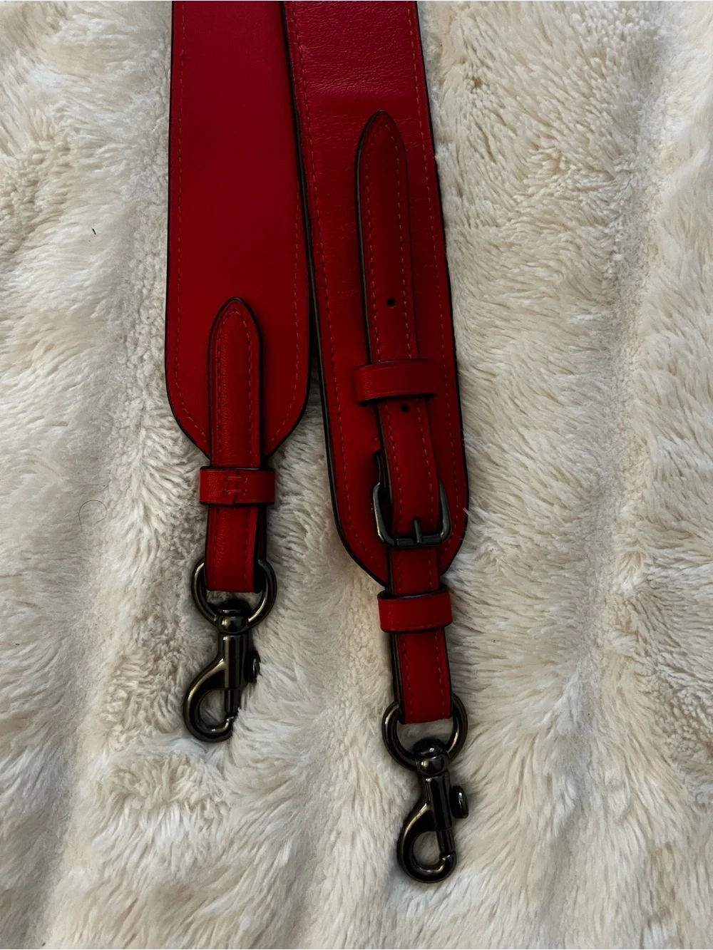 Coach x Marvel Captain America Jes Star Quilted Red Leather Crossbody